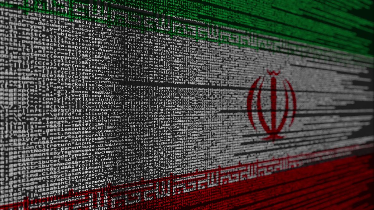 irán Program,Code,And,Flag,Of,Iran.,Iranian,Digital,Technology,Or