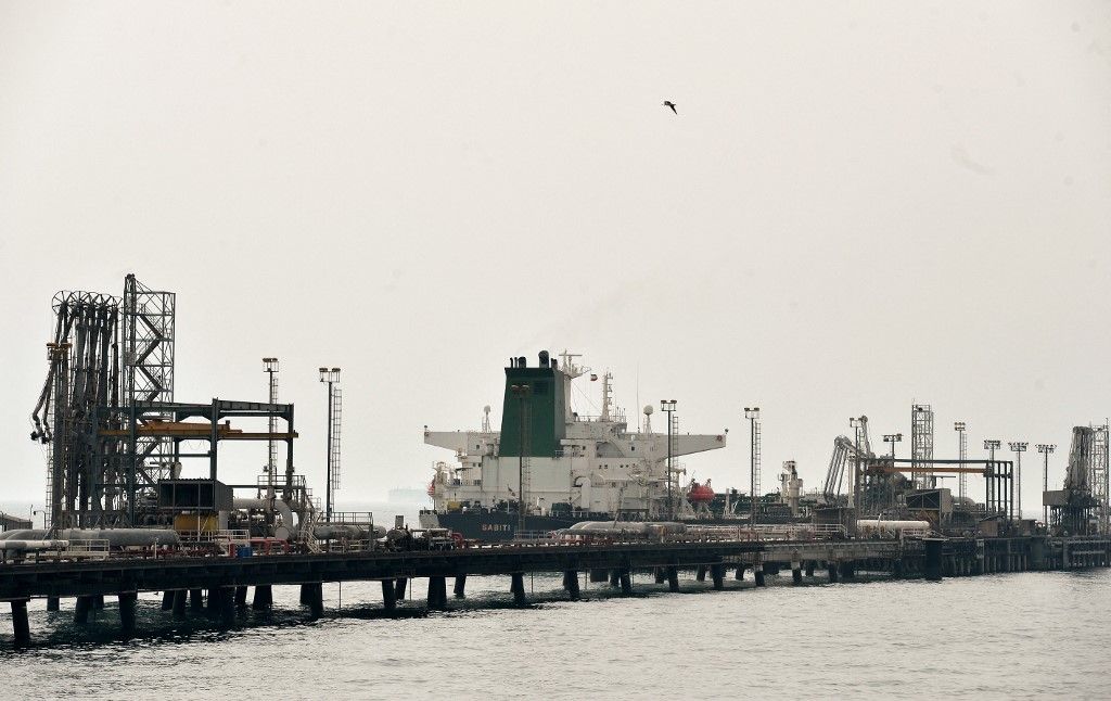 Kharg Island Oil Terminal in Iran