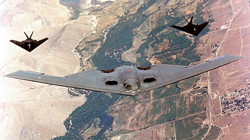 B2 Spirit bombázó Irán