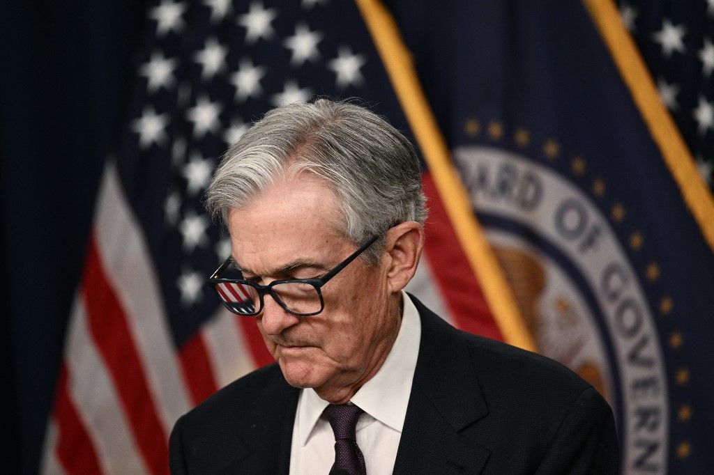 Fed Chair Jerome Powell holds press conference at end of Monetary Policy Committee meeting
