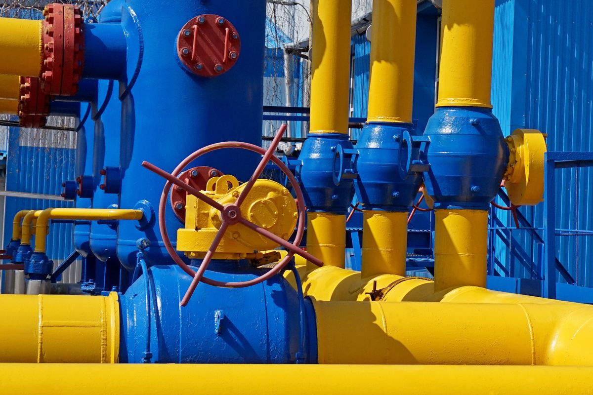 Gas,Industry,,Gas,Transport,System.,Communications,,Stop,Valves,And,Appliances