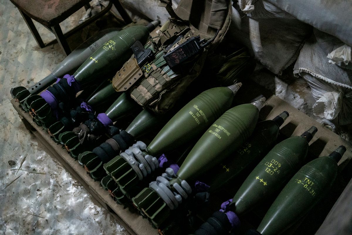 UKRAINE WAR Ukrán fegyverkereskedelem