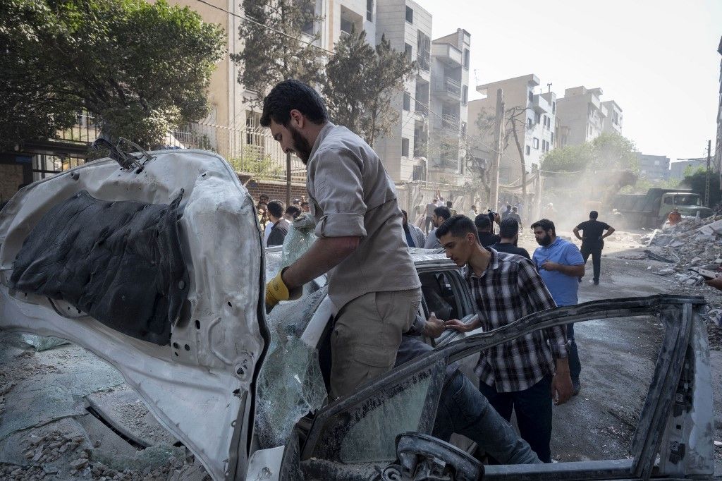 Israeli Attacks On Iran izrael