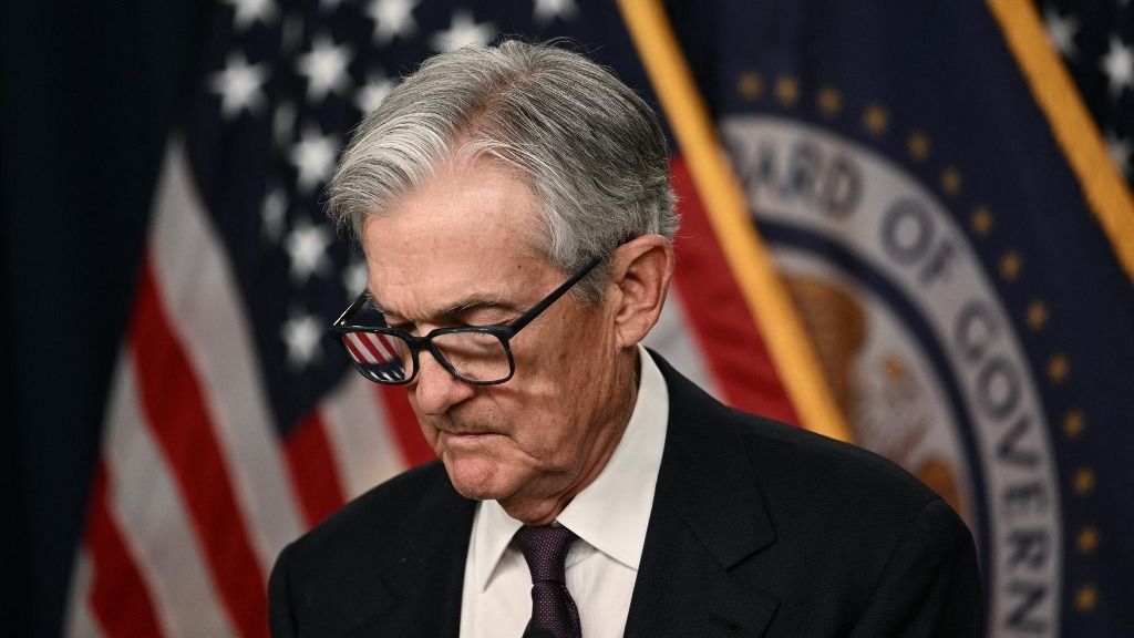 Fed Chair Jerome Powell holds press conference at end of Monetary Policy Committee meeting