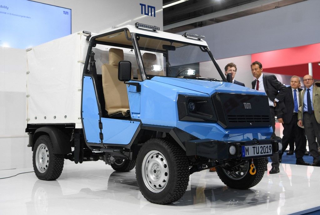 International Motor Show Germany - Electronic Car for Africa