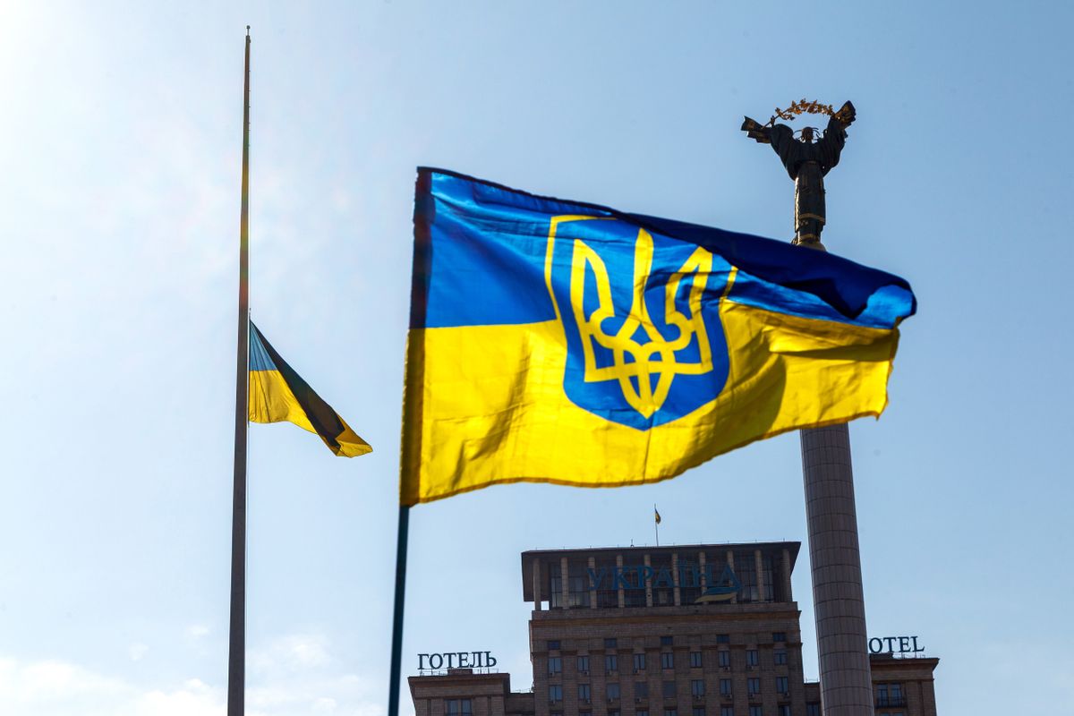 Kyiv Honours Victims Of Massive Russian Attack On April 24