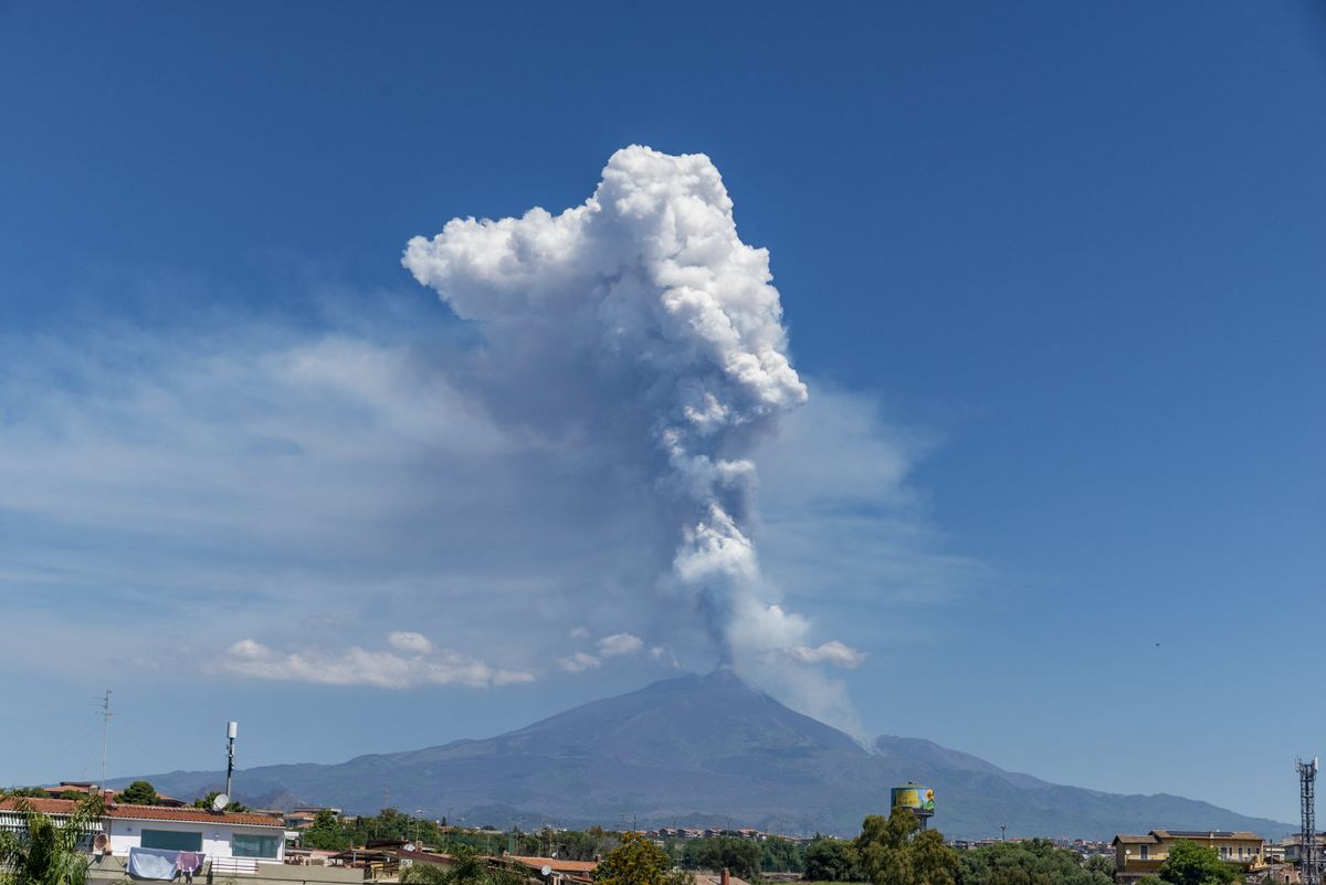 Kitört az Etna