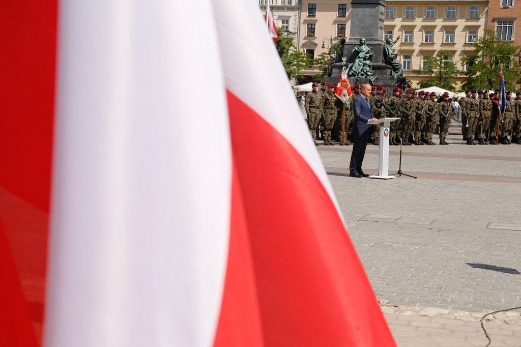 forint Military Arms Presentation In Krakow, Poland