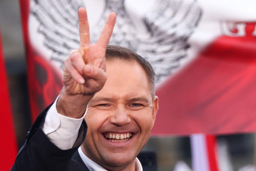Karol Nawrocki Election Rally In Katowice, Poland