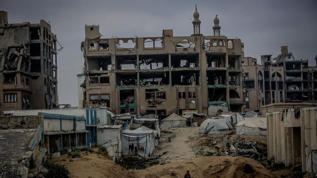 Daily life in Gaza under Israeli attacks gázai övezet