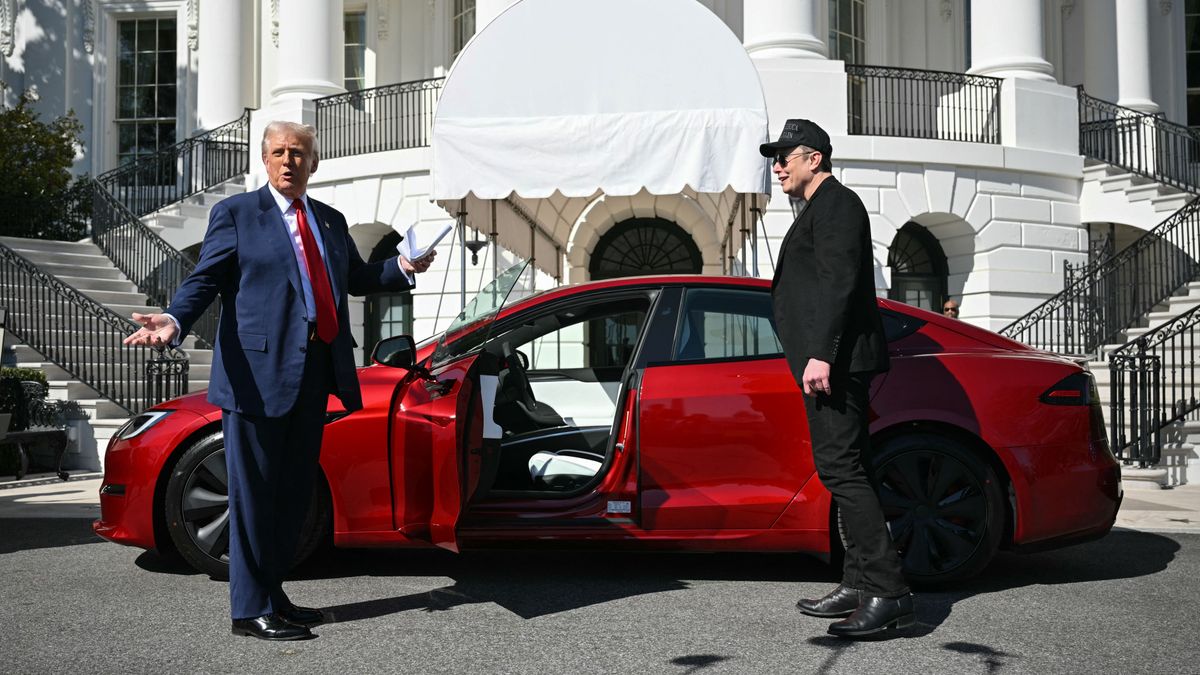 Tesla Musk trump