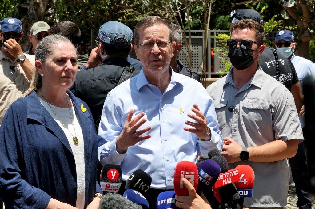 Izrael, Irán, ENSZ
izraeli háború
Jichák Hercog