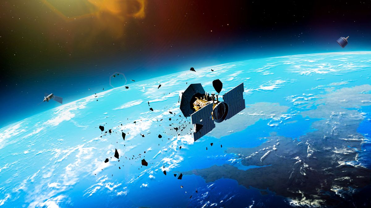 Dangers of Low-Earth Orbit űrszemét Európai Unió uniós Űrtörvény