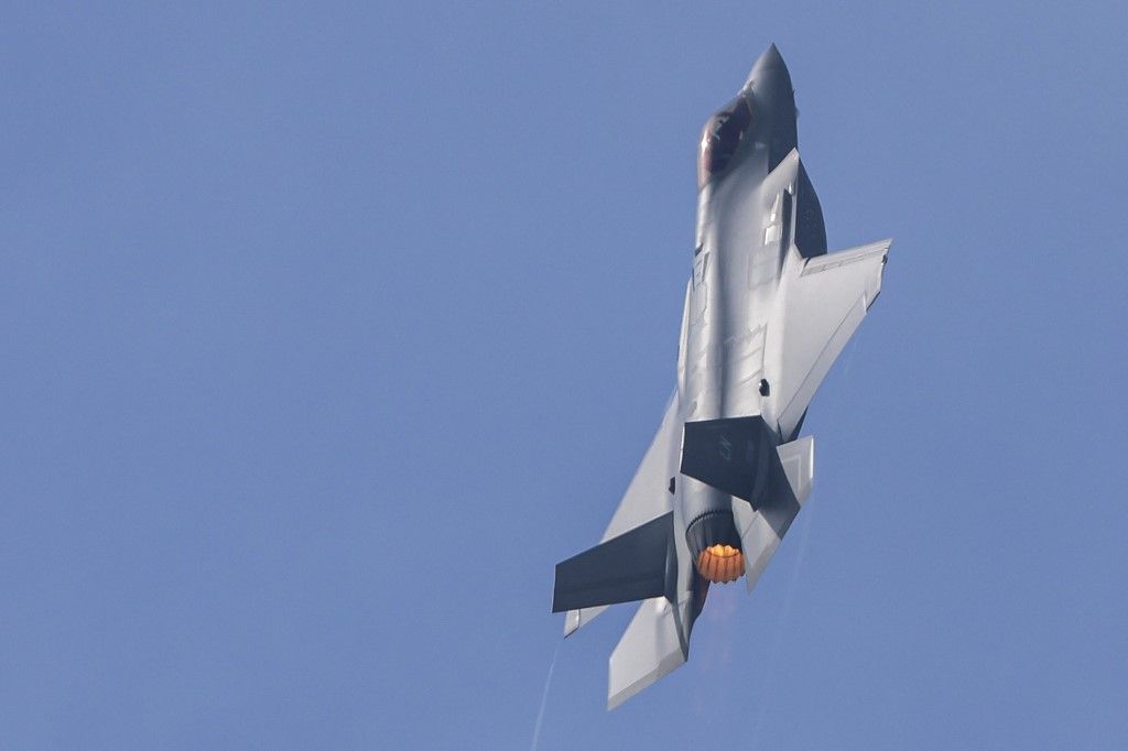 Lockheed Martin F-35 Lightning II At Paris Air Show 2025