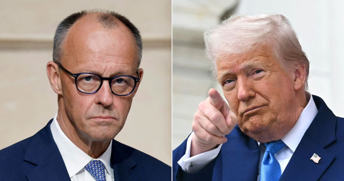 Friedrich Merz Donald Trump