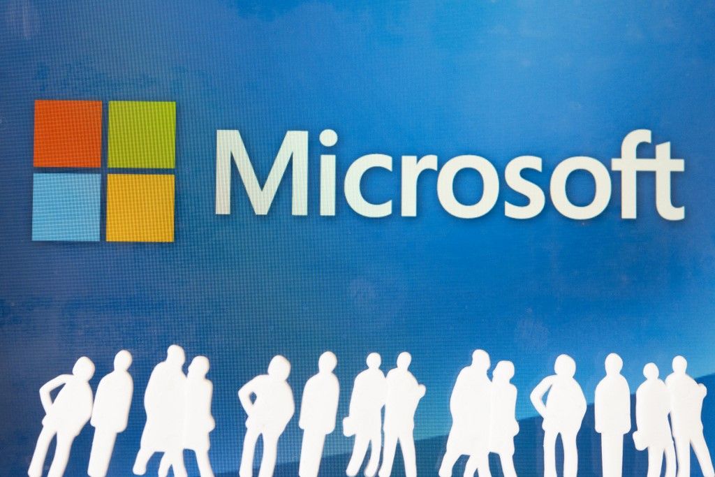 FRANCE - MICROSOFT - ILLUSTRATION