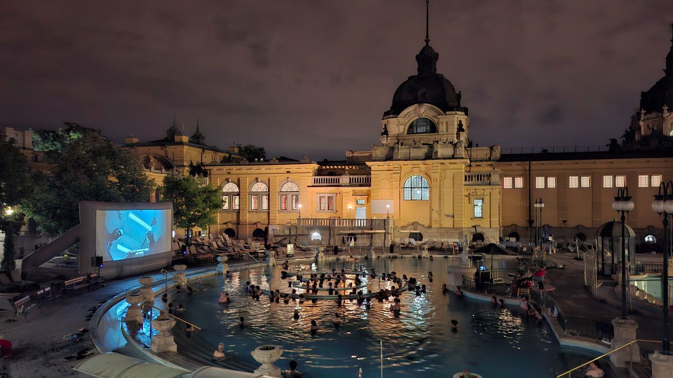Hamarosan kész a Széchenyi Gyógyfürdő nagymedencéje, jöhet a termálrészleg felújítása Kép