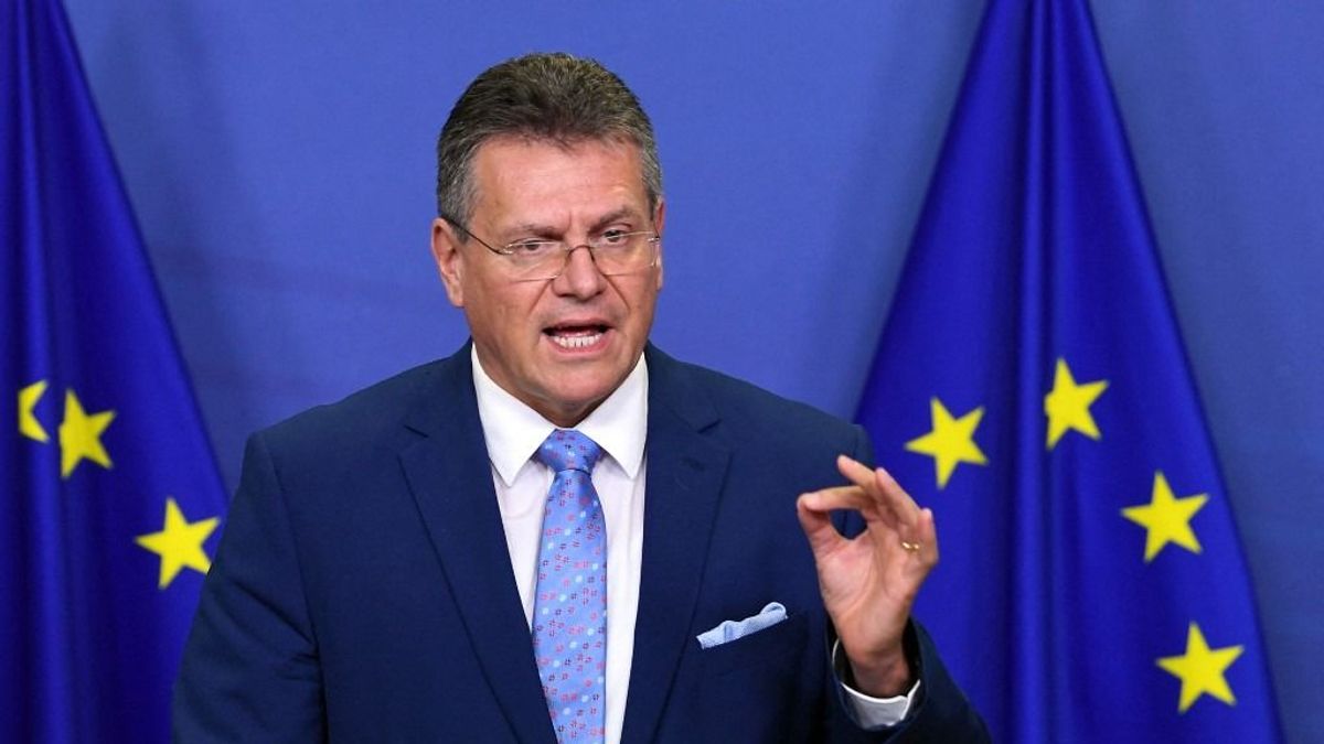 Sefcovic: ha Trump beváltja fenyegetését, megszűnik a kereskedelem az EU és az USA között 