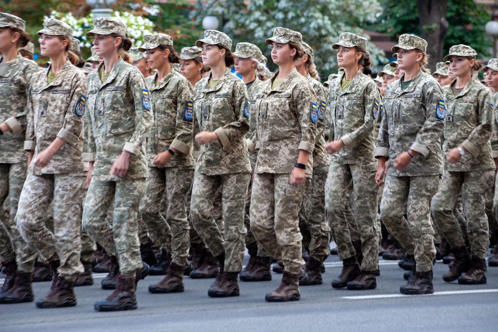 Ukrajna, ukrán hadsereg, ukrán nők, női katonák
orosz-ukrán háború