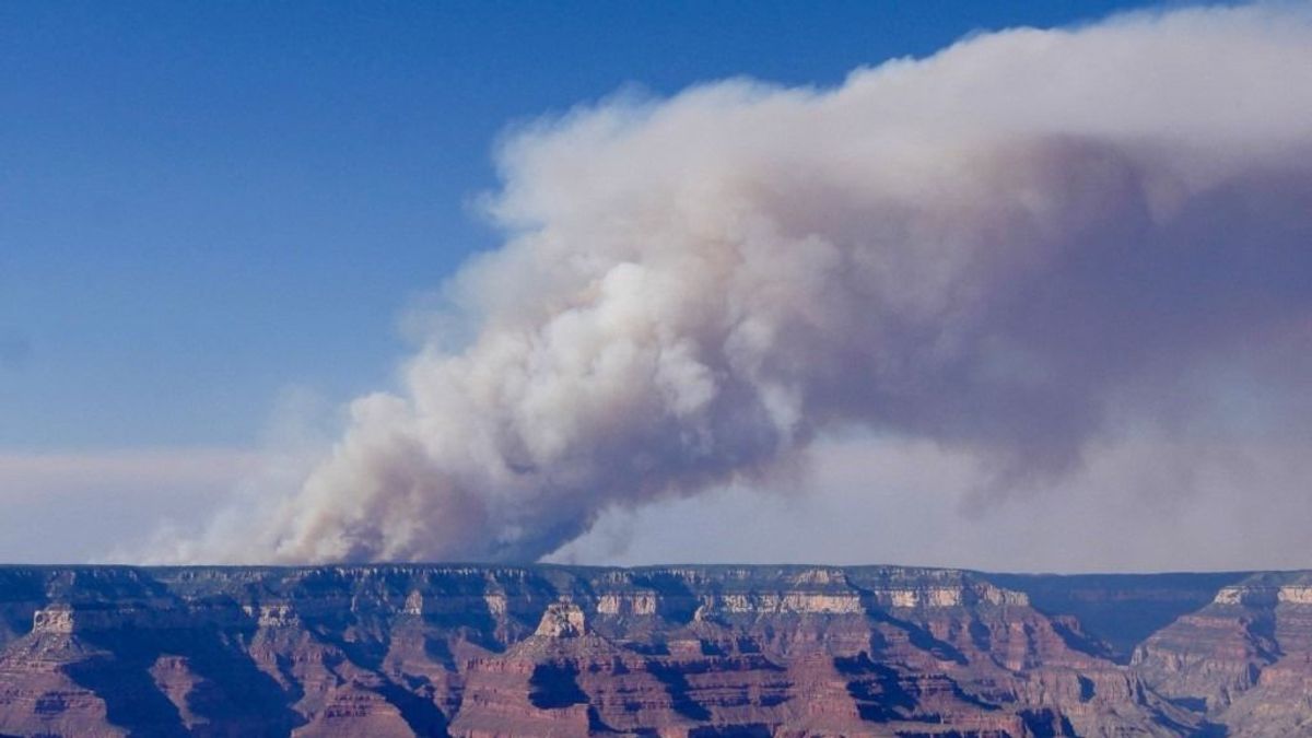 Tűzvész pusztít a Grand Canyonban – brutális videók 