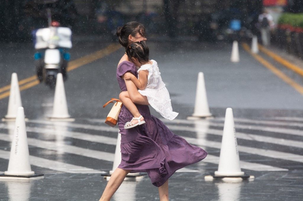 Storm Weather In Shanghai