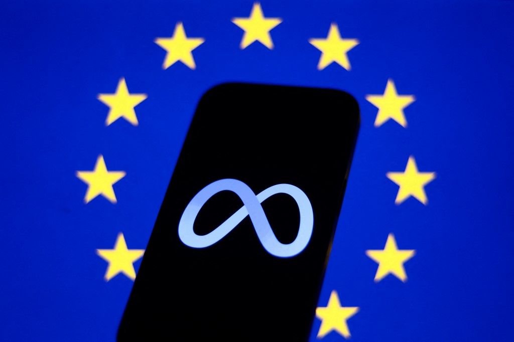 Meta European Union And IT Companies Photo Illustrations