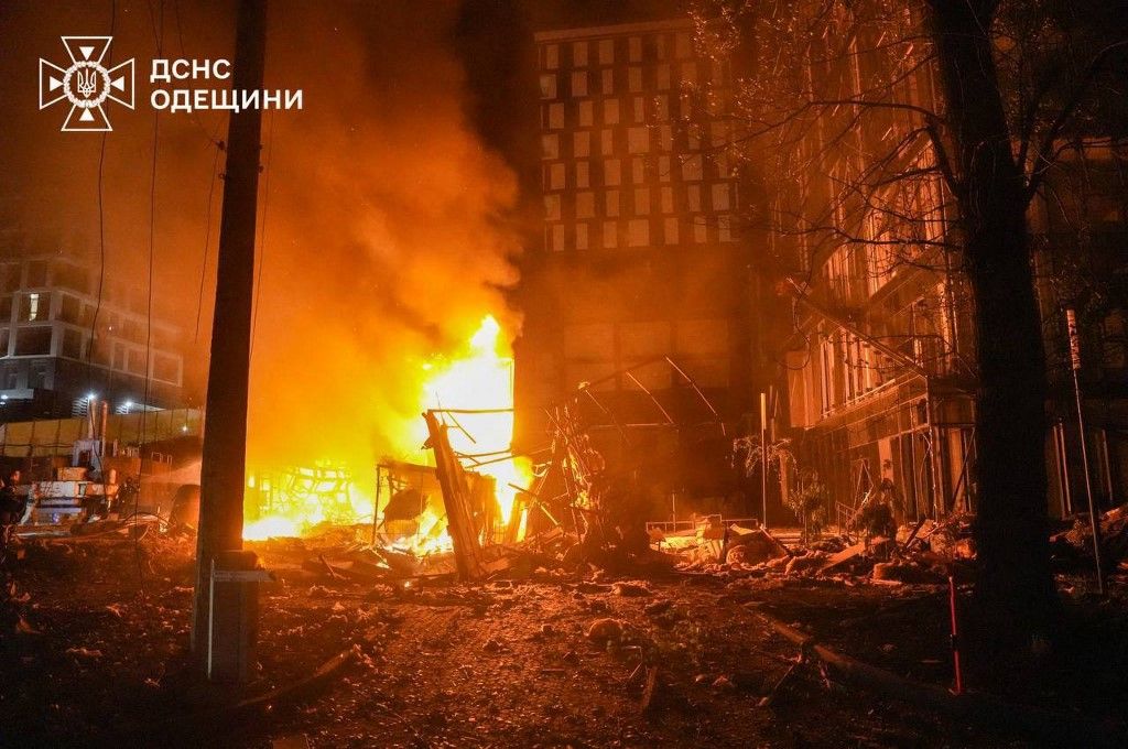 Odessza lángokban ukrán klímaválság