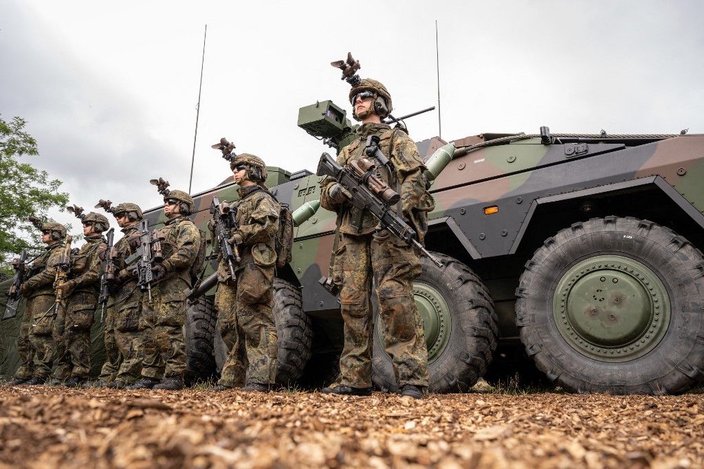németország Federal Minister of Defense visits the Army in Munster