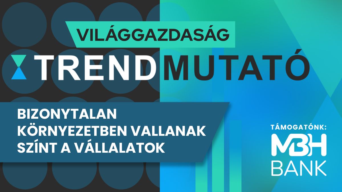Bizonytalan környezetben vallanak színt a vállalatok - Trendmutató 