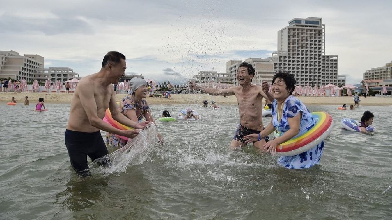 Oroszország szerint Amerika megint álhírt terjeszt - most Észak-Korea luxusüdülőjéről Kép