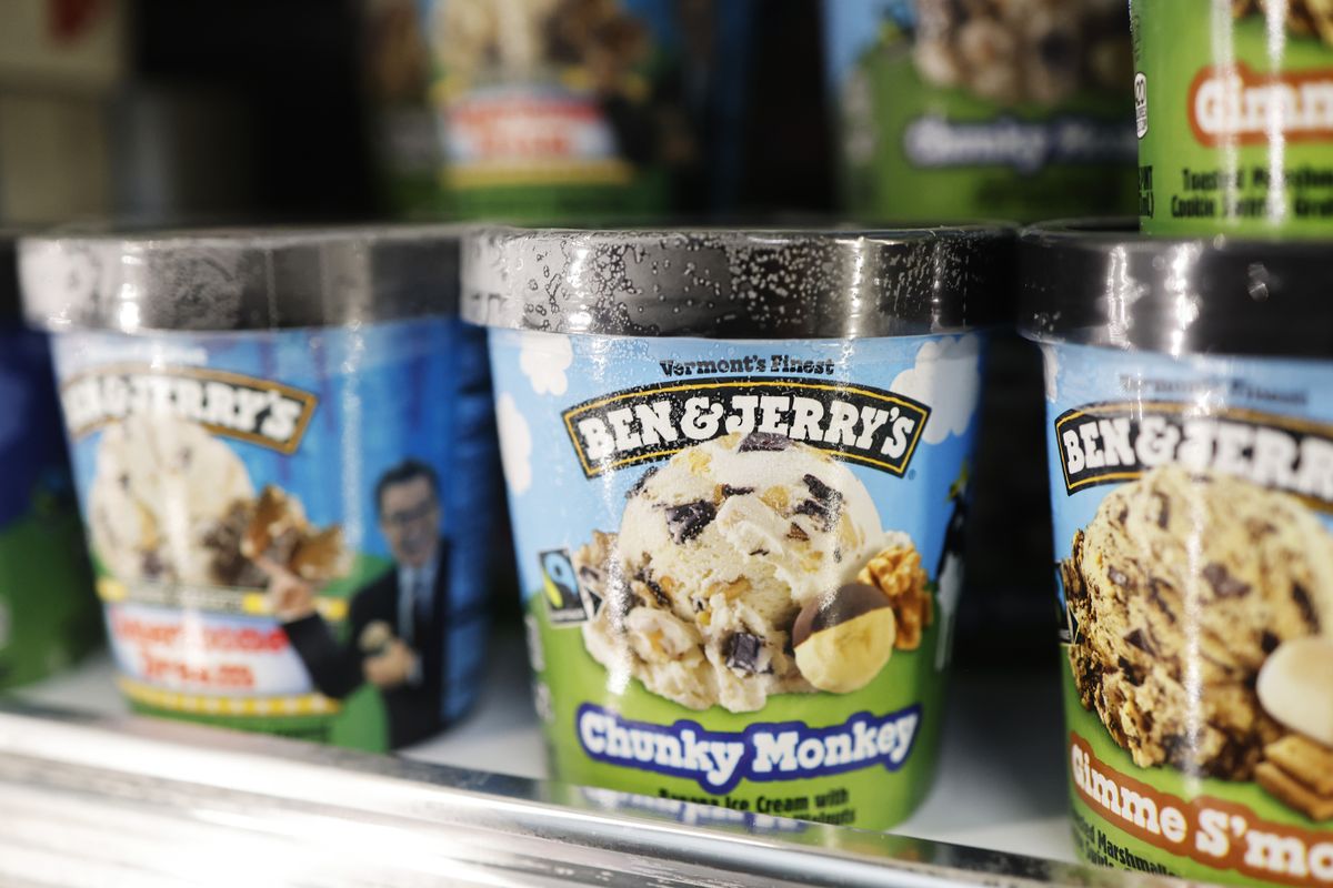 Ben & Jerry’s ice cream Unilever