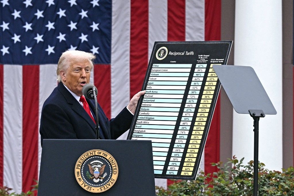 Trump delivers remarks on reciprocal tariffs