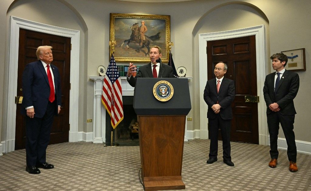 US President Trump delivers remarks in the Roosevelt Room at the White House