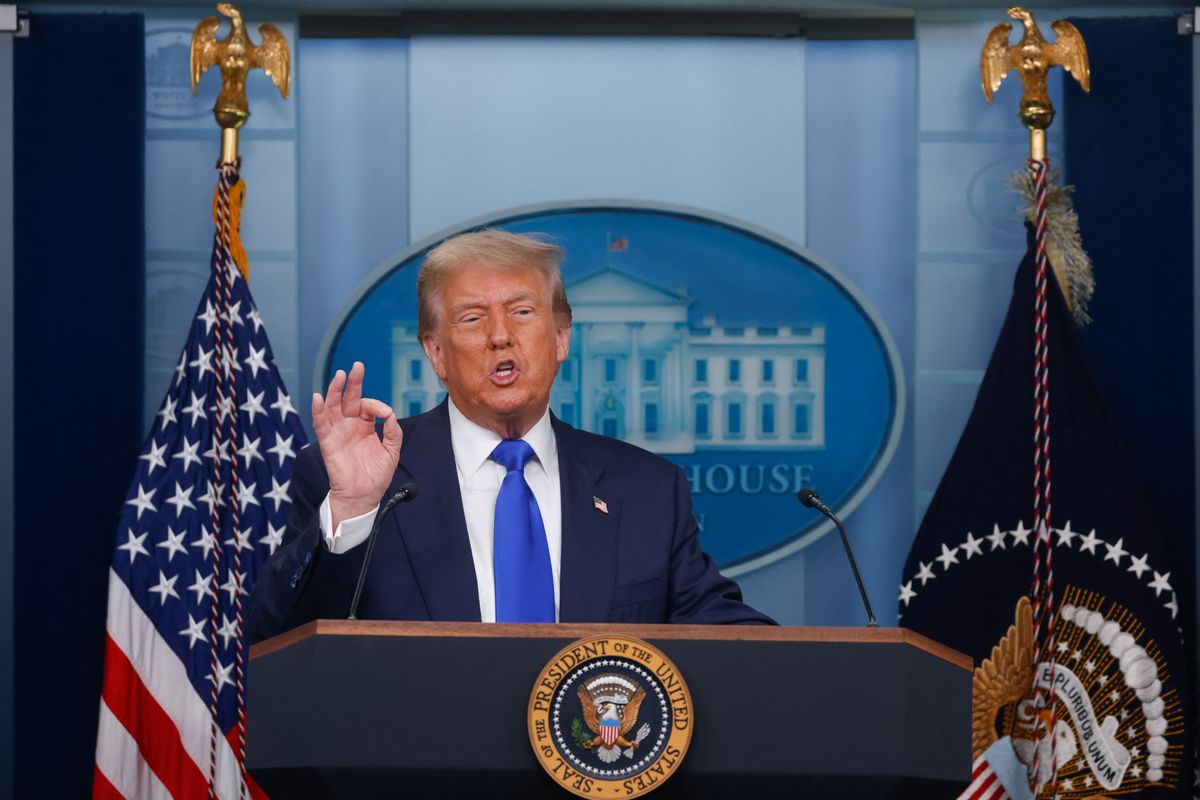 Donald Trump elnök
Amerikai Egyesült Államok USA