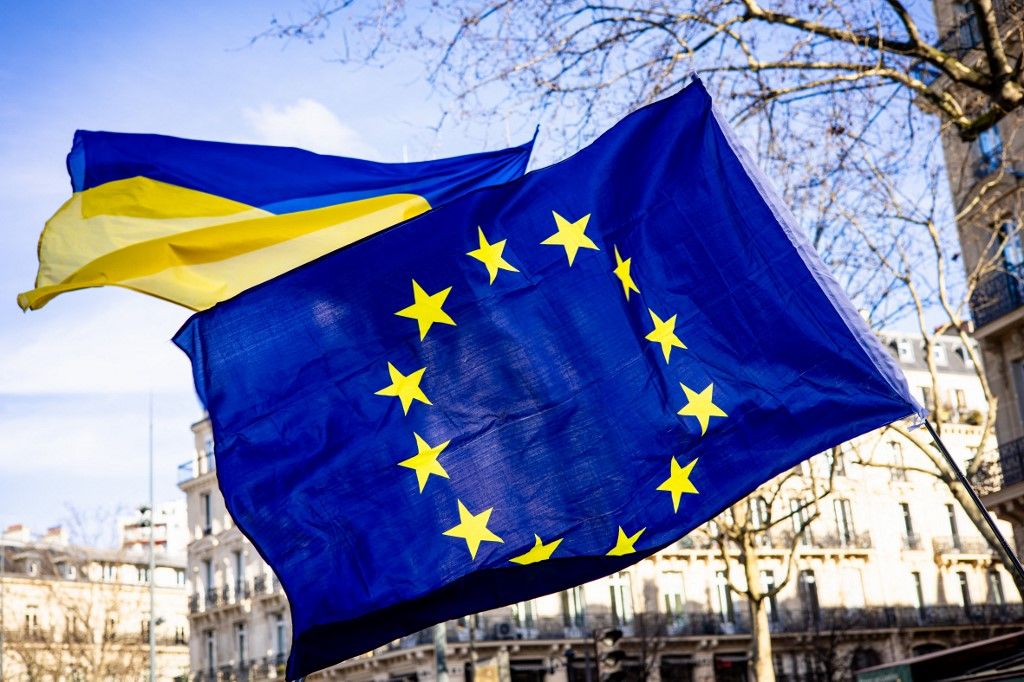 FRANCE-UKRAINE-SUPPORT-DEMO-PARIS ukrajna