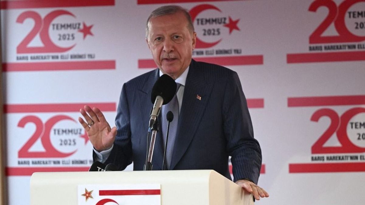 Erdogan keményen üzent a kettéosztott Ciprusról – ebből nem engedne a török elnök
