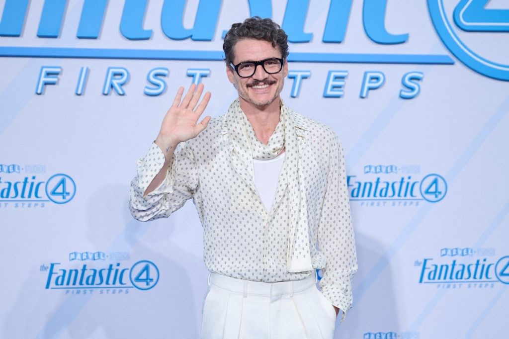 Fan event for the movie "The Fantastic Four - First Steps" Pedro Pascal film mozi