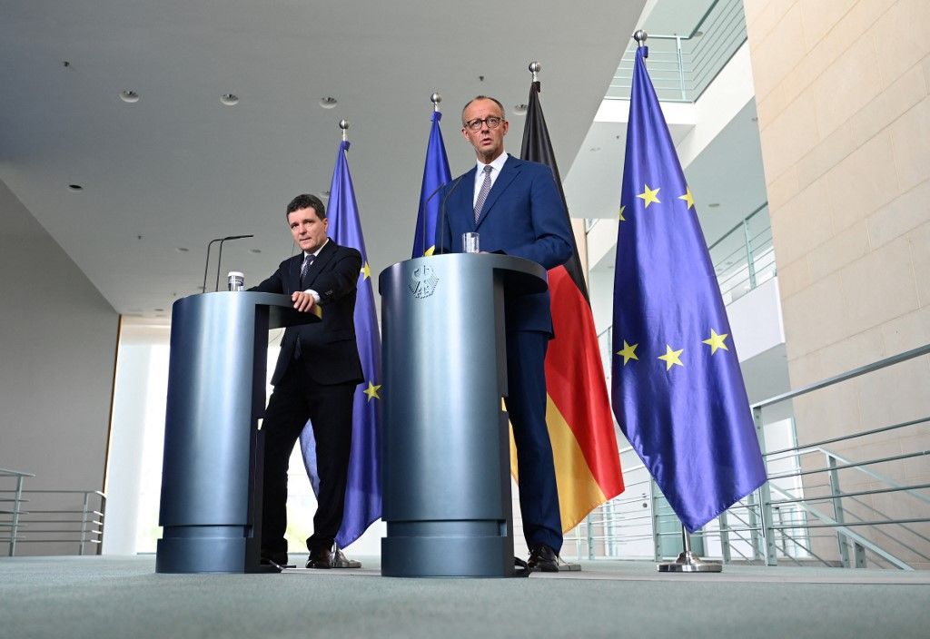 Visit of the Romanian President to Berlin Német kancellár: Ukrajna EU-csatlakozása csak a háború lezárulta után lehetséges