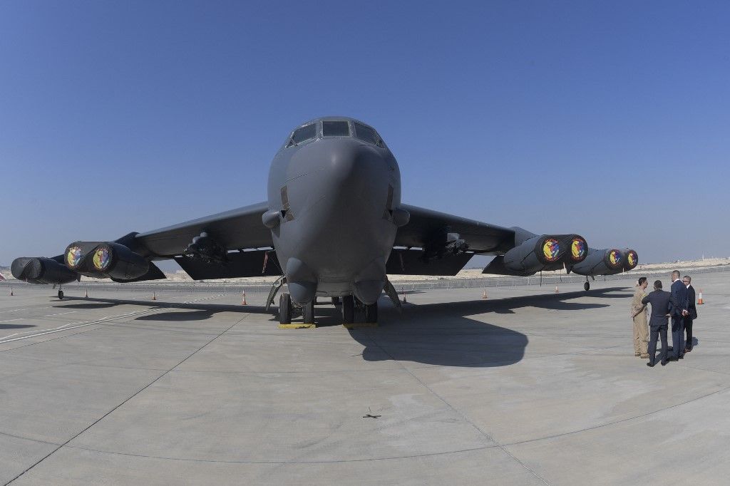 B-52-es bombázó
repülőgép, légi közlekedés,