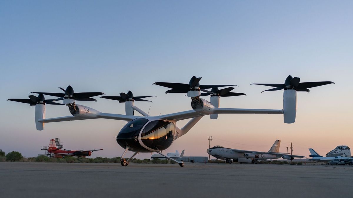 Joby Aviation légitaxi eVTOL
Dubaj, Egyesült Arab Emírségek