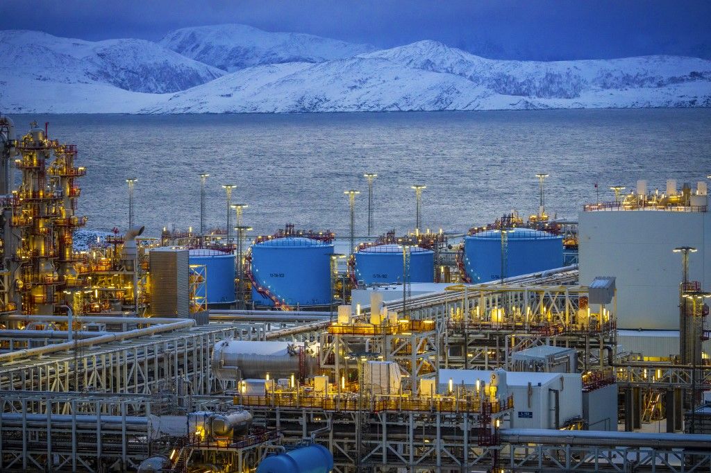 gázon LNG  Equinor Hammerfest