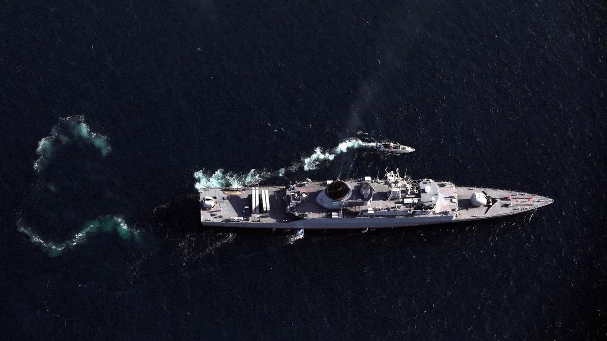 Russia, Iran, China hold Maritime Security Belt 2025 naval exercise in Gulf of Oman közös hadgyakorlat
