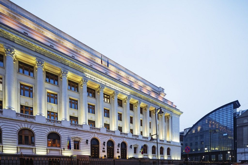 Eastern Europe, Romania, Bucharest, National Bank of Romania román nemzeti bank jegybank