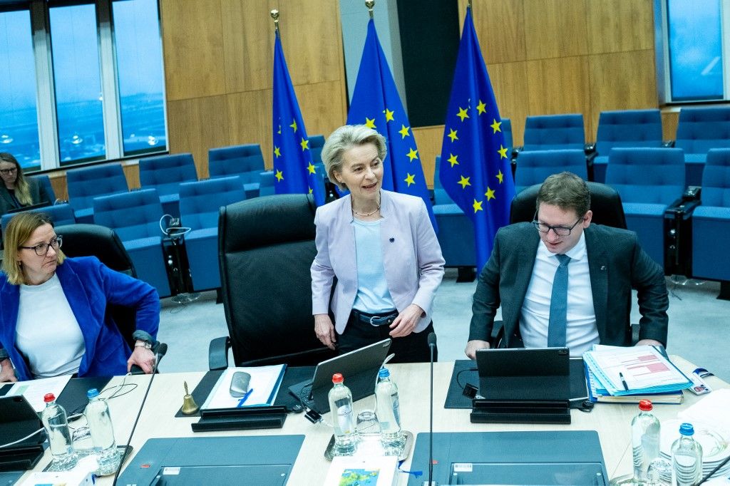 von der LEYEN BRUSSELS-EUROPEAN-COMMISSION-COLLEGE