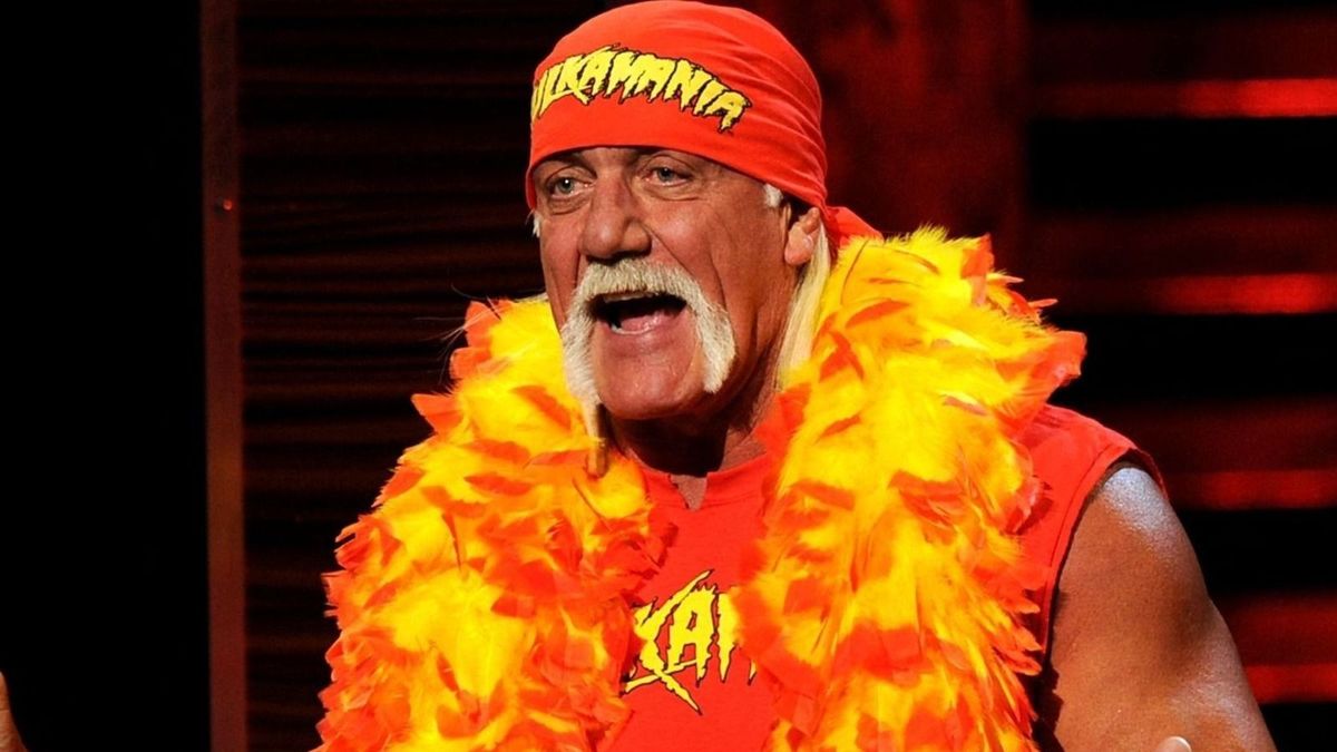Hulk Hogan a 2010-es, Égessük le David Hasselhoffot című műsorban, a Sony Pictures stúdiójában, Kaliforniában Getty Images via AFP/Kevin Winter