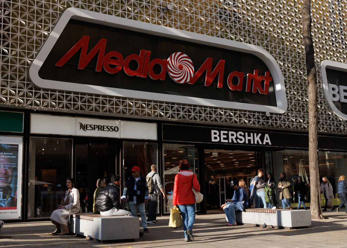 A MediaMarkt electronics store in Vienna.