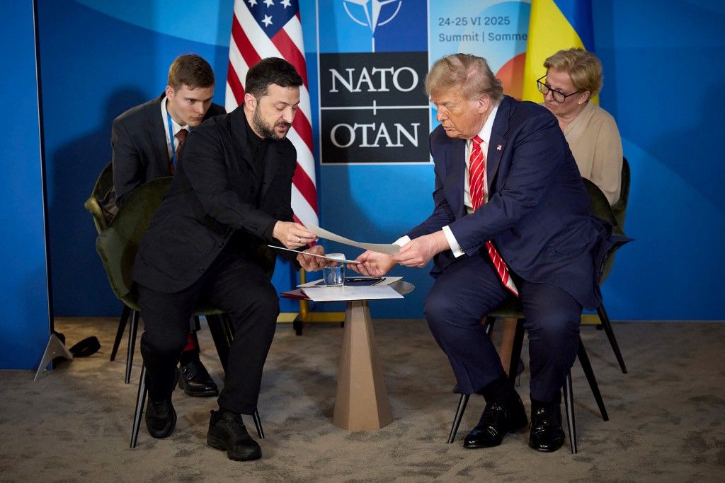 Trump Zelenszkij NATO