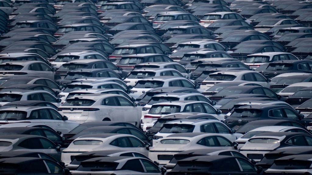 Changan Automobile's Vehicle Distribution Center in Chongqing elektromos autó, globális e-autó piac