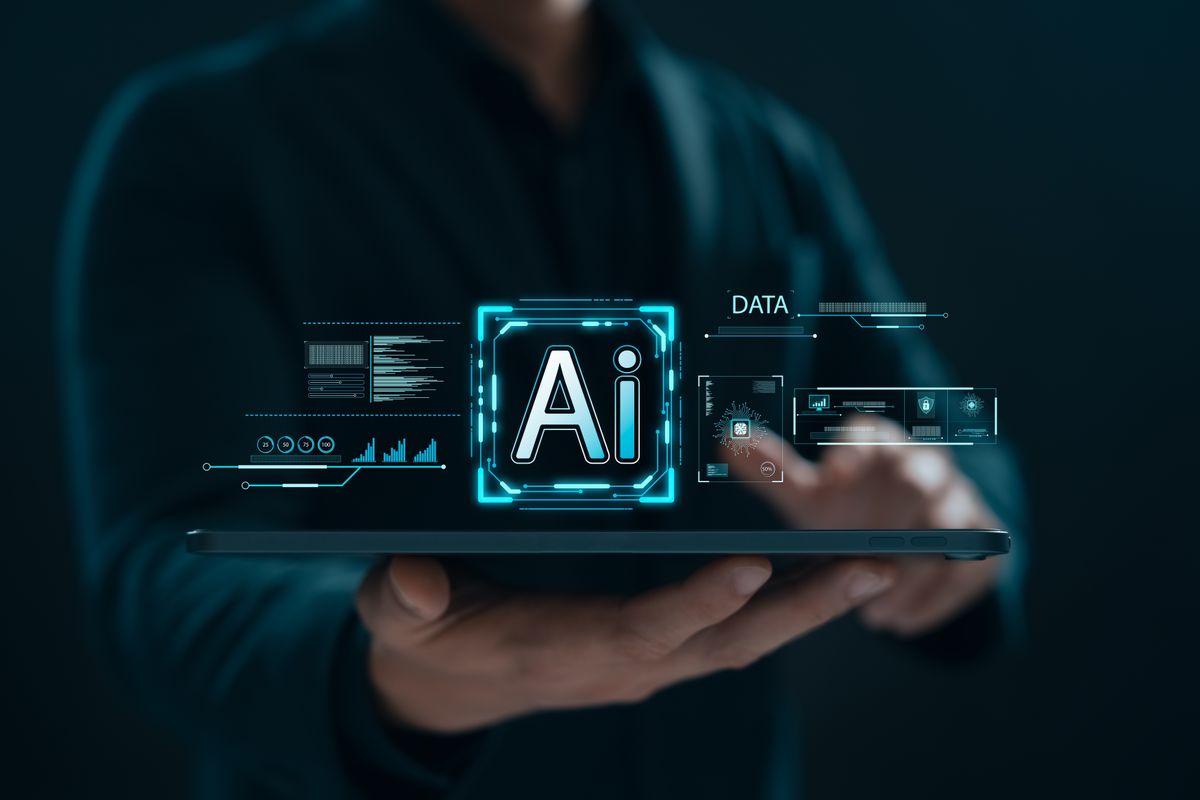 mesterséges intelligencia Ai,Technology,,Humans,Use,Ai,In,Their,Work,To,Help