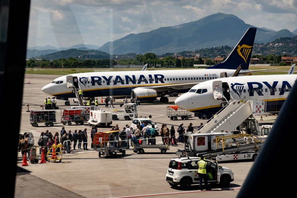 Ryanair, fapados, Travel Destination: Italy